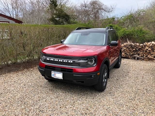 Ford Bronco Sport Red and Black Bronco Sport