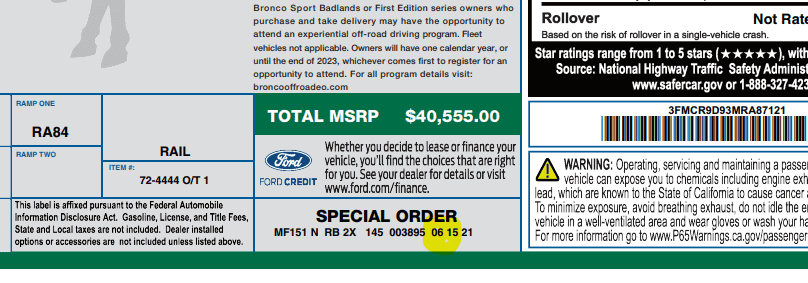 Ford Bronco Sport All Hail the Full Size Spare Tire! 1638218178241