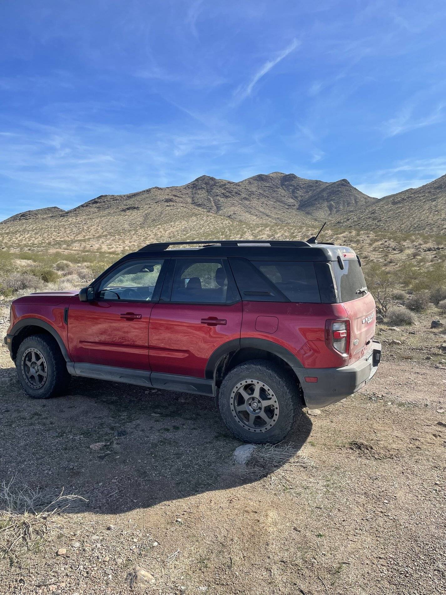 Ford Bronco Sport Red and Black 1638304251754