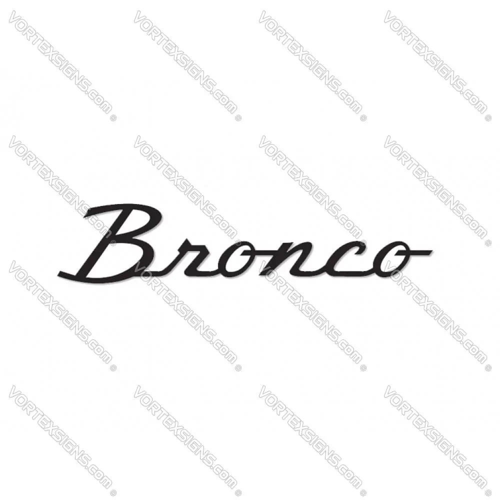 Ford Bronco Sport What did you do TO your Bronco Sport today? BroncoSign