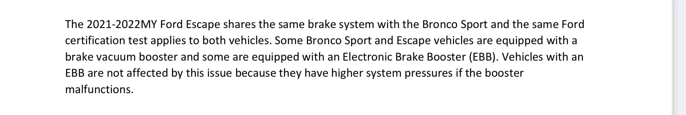 Ford Bronco Sport Ford Recalling Bronco Sports and Escapes Due to Defective Rear Brake Pads 1F2A157F-2378-4644-9079-EEC9F96D2437