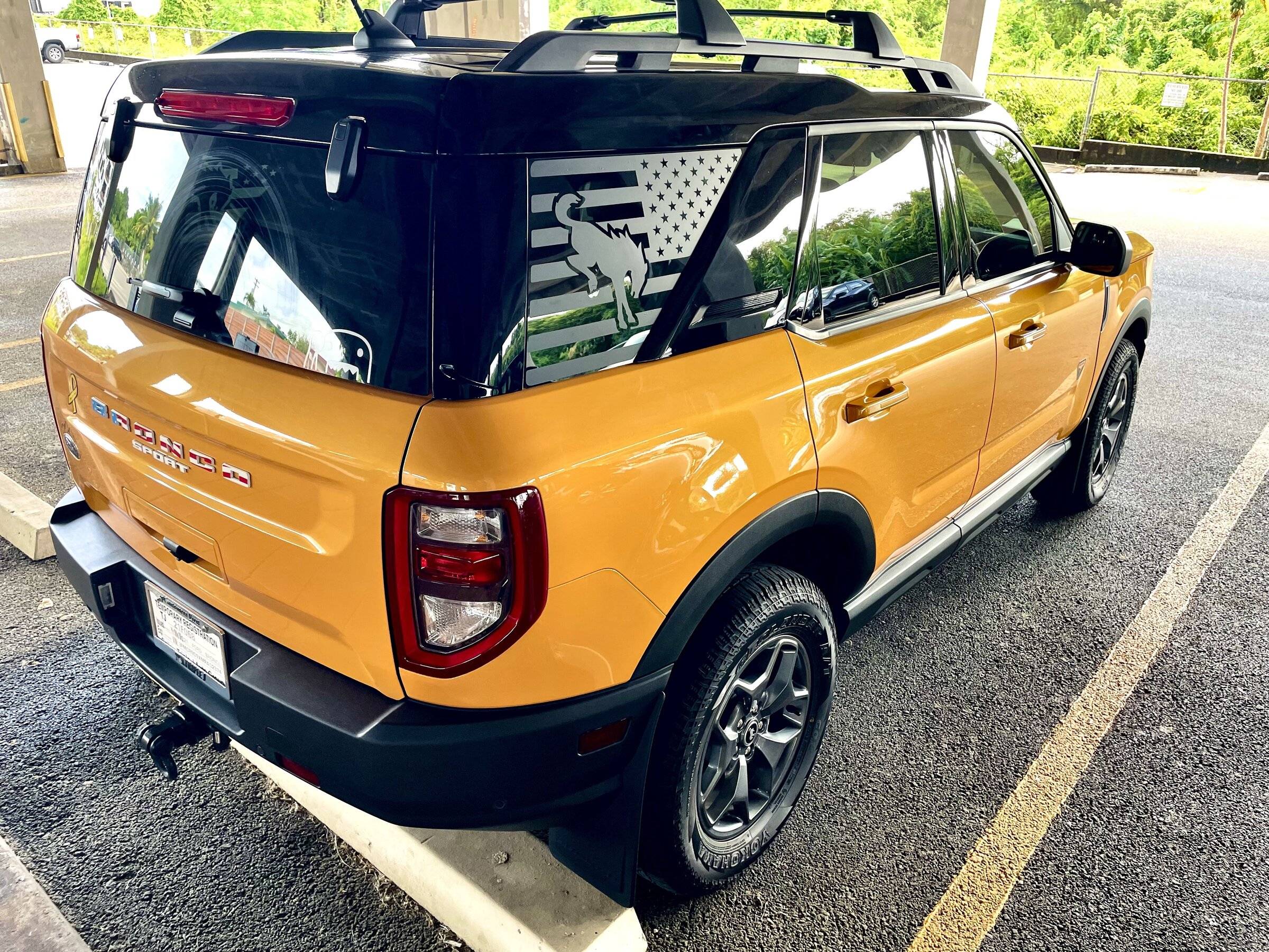 Ford Bronco Sport What did you do TO your Bronco Sport today? 3:4 Window Stick Rt