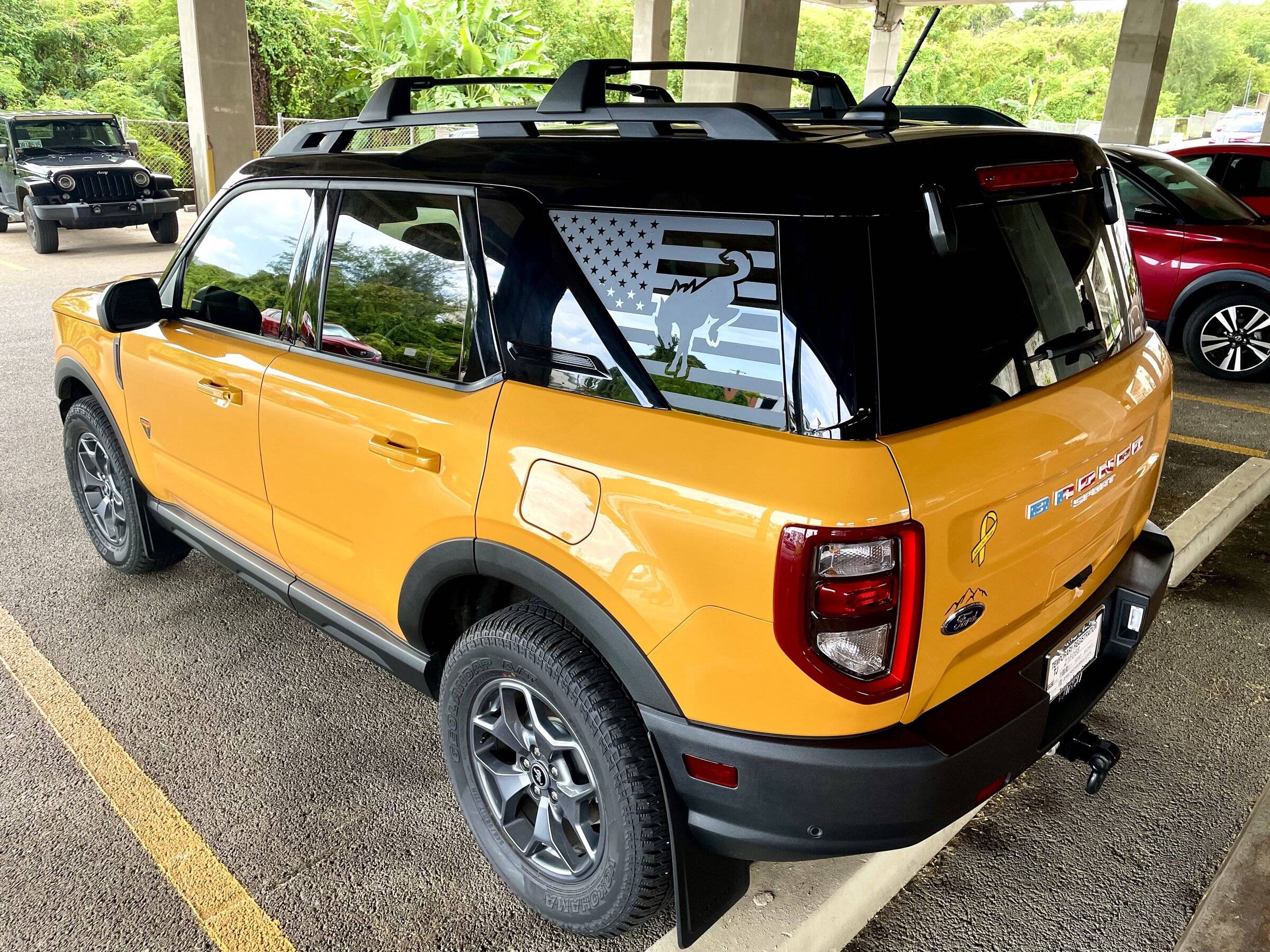 Ford Bronco Sport What did you do TO your Bronco Sport today? 3:4 Window Stick
