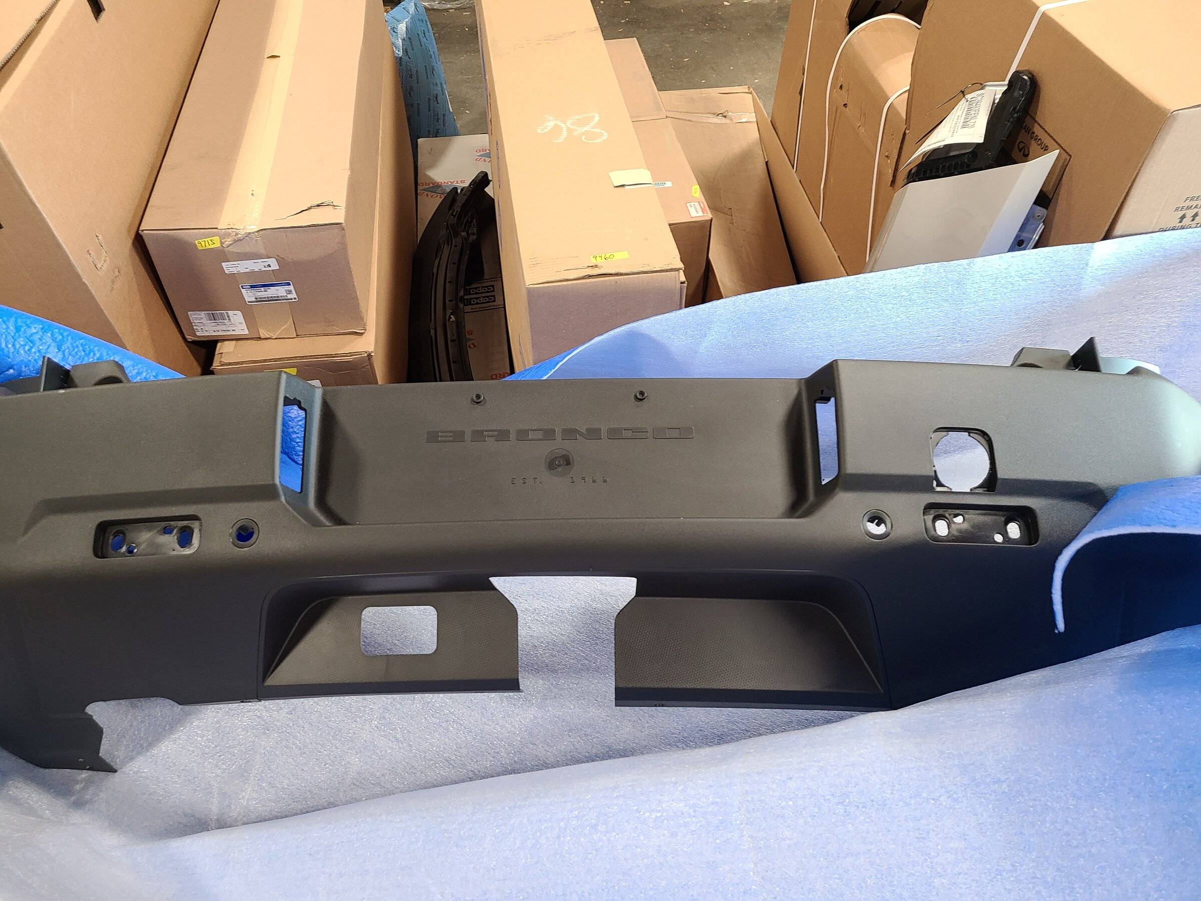 Ford Bronco Sport Factory Bumper With OEM Trailer Hitch Cuts 20211207_142058