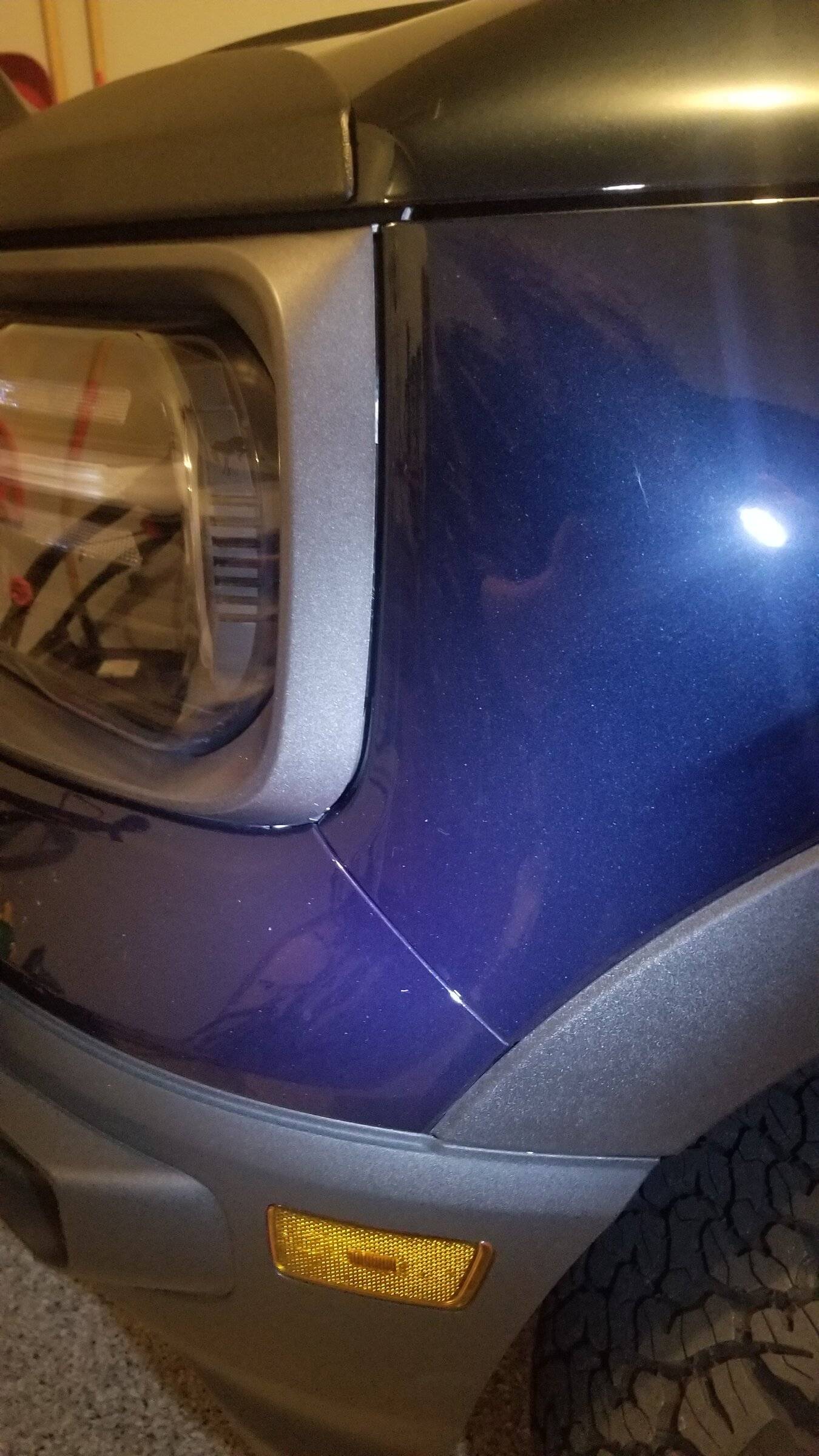 Ford Bronco Sport Paint chips 20211208_165558