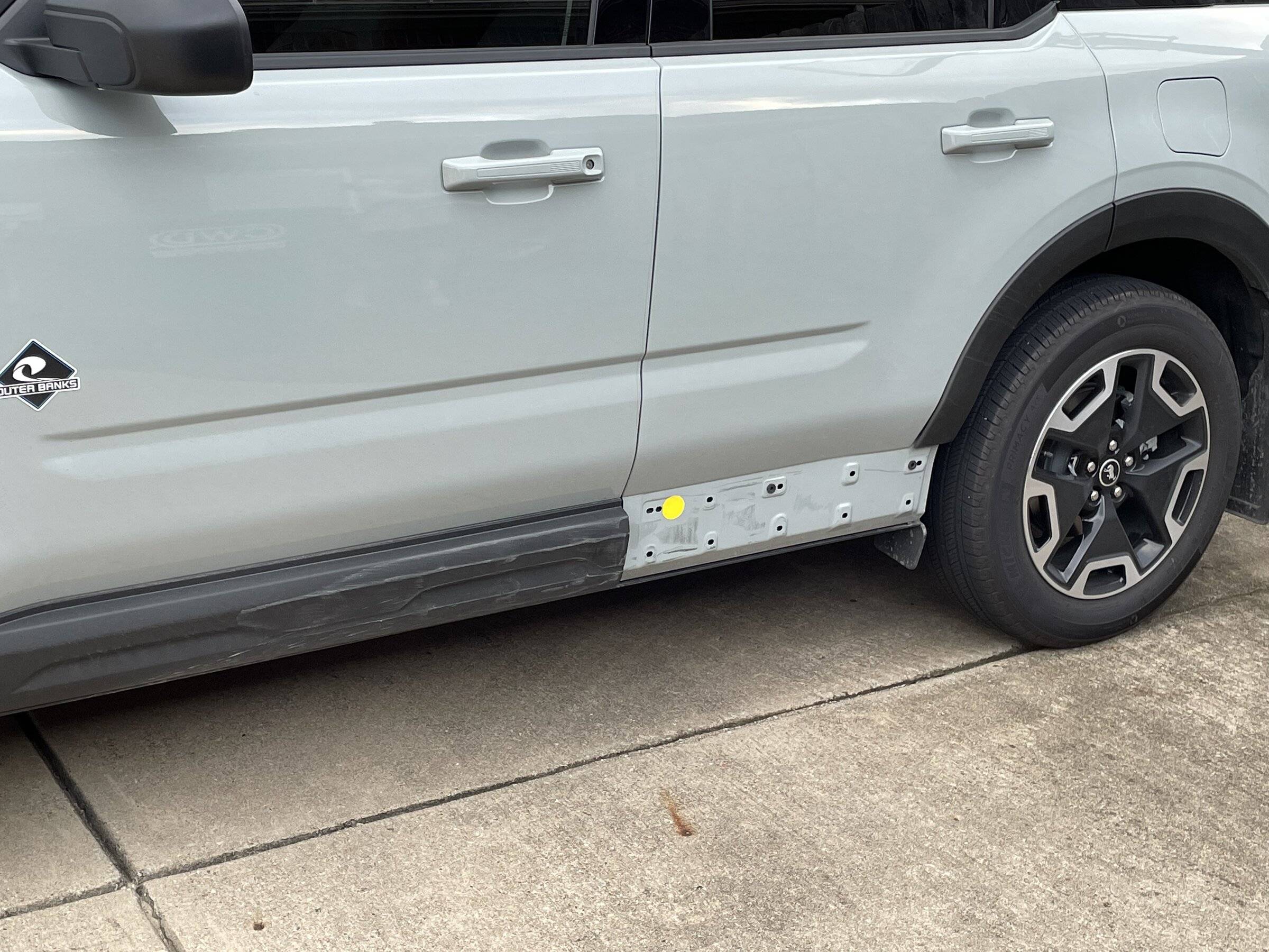 Ford Bronco Sport Side swiped by a barrel! CAE0F7FE-10EE-4EB9-9B34-F05C80C23016