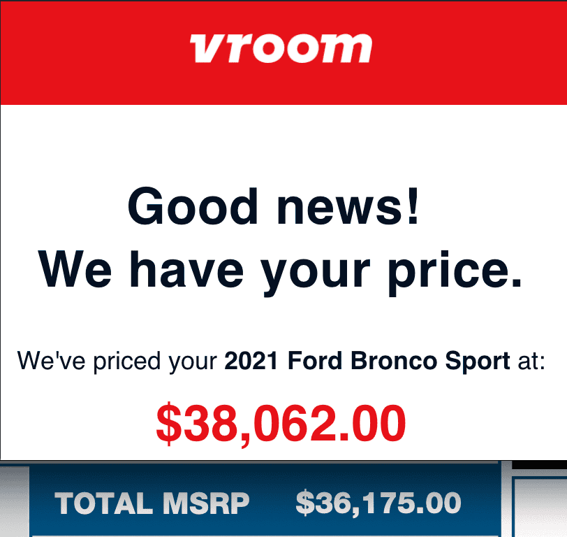Ford Bronco Sport Bronco Sport Trade In Values Screen Shot 2021-12-19 at 6.17.33 PM