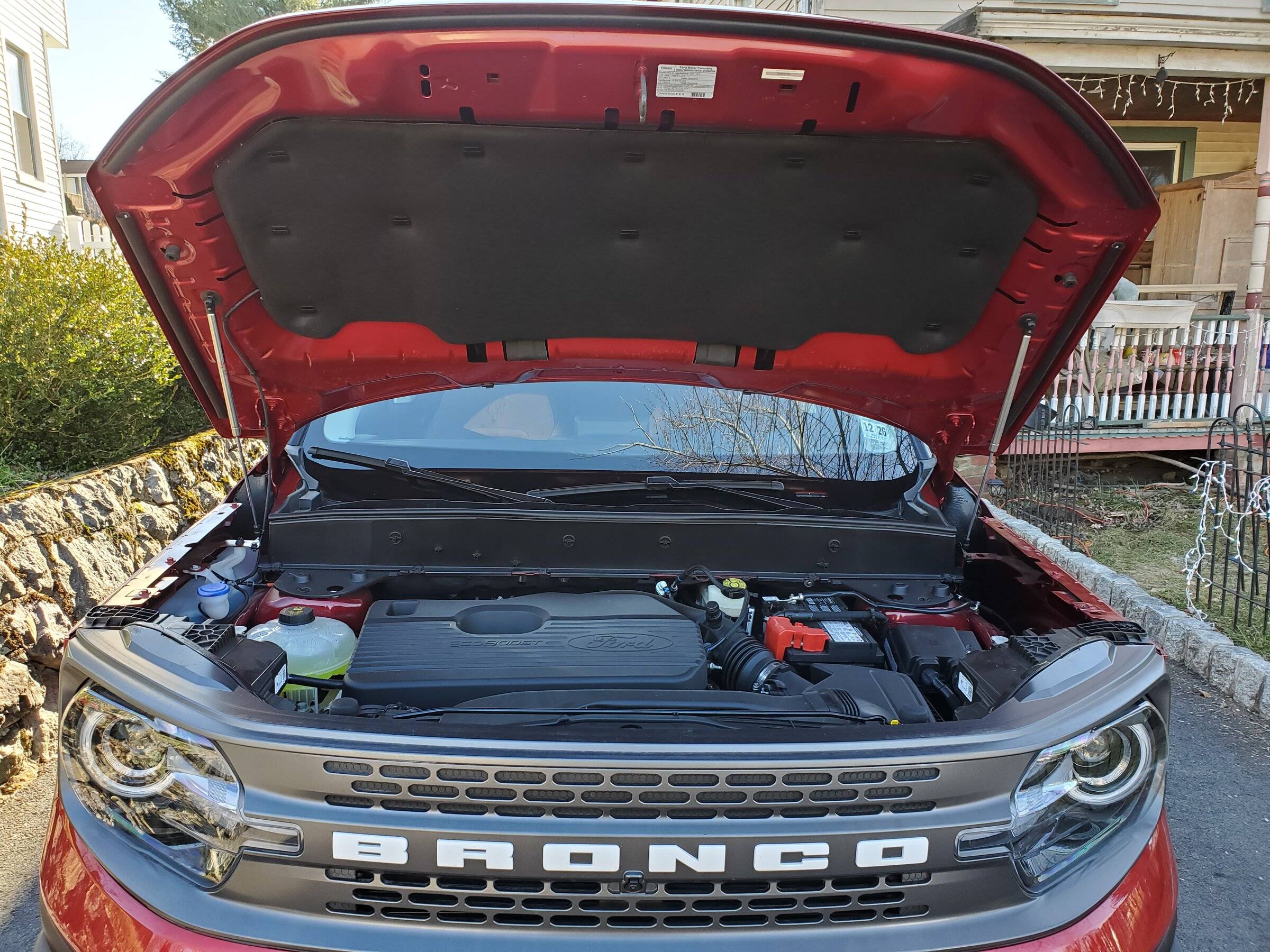Ford Bronco Sport Upset over missing engine cover! 20211214_132809