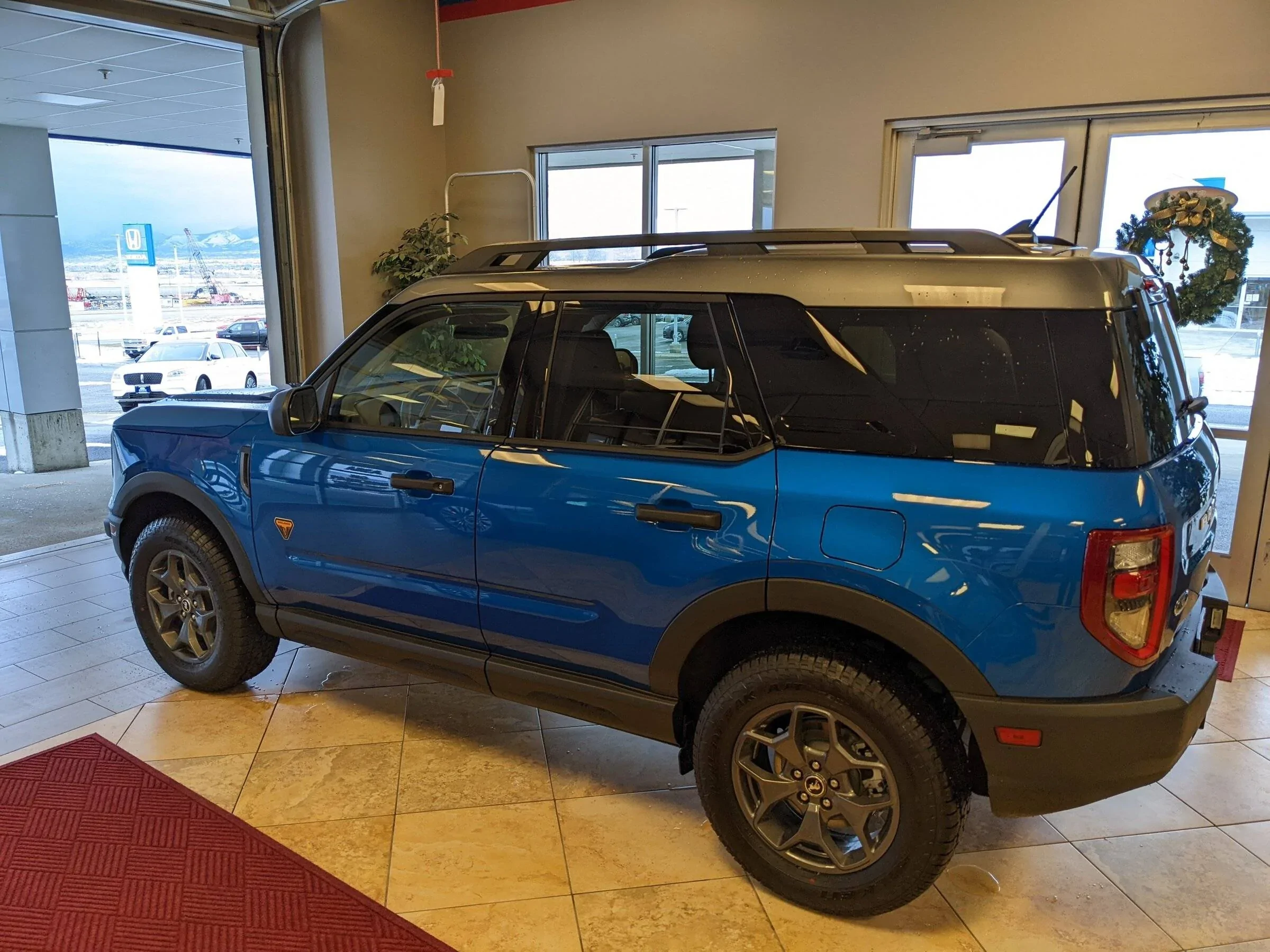 Ford Bronco Sport Velocity Blue & Bronze Smoke Bronco Sports - First Owners' Pics BS Delivered 1