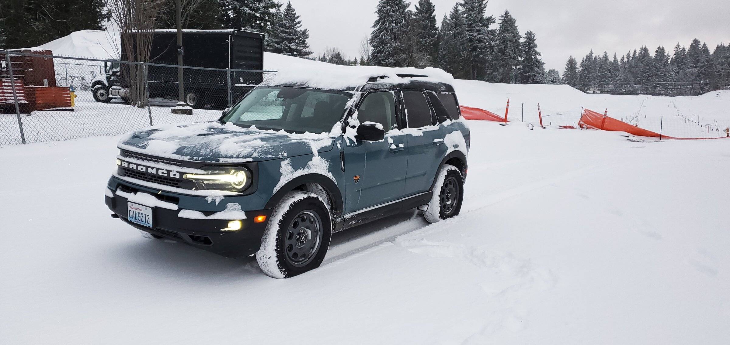 Ford Bronco Sport Blast to drive in the snow!! 20211226_082035