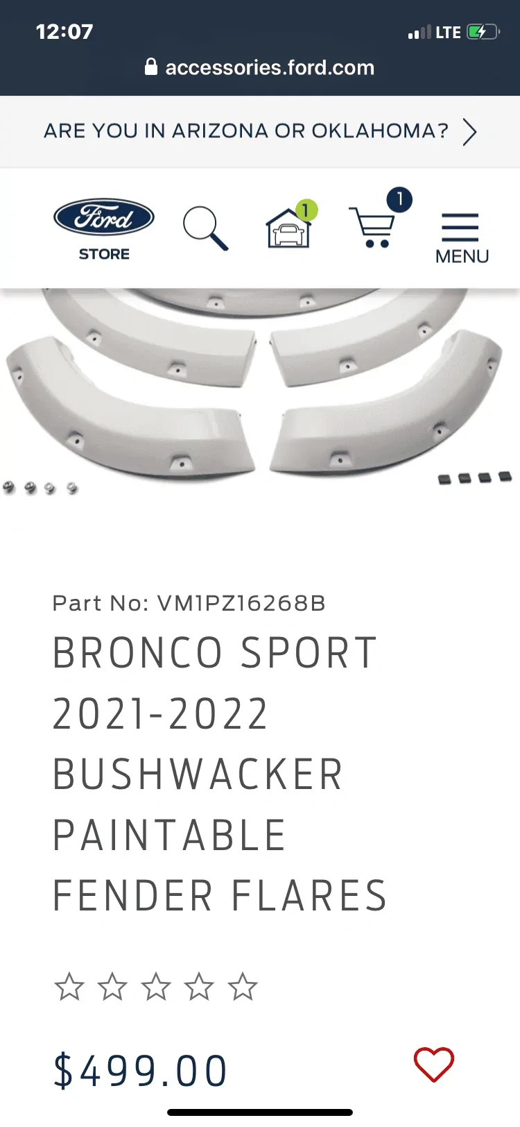 Ford Bronco Sport FS-Bushwhacker “Fender Kit II” B5FE4093-EFEE-4CE3-B84F-96653F7D296C