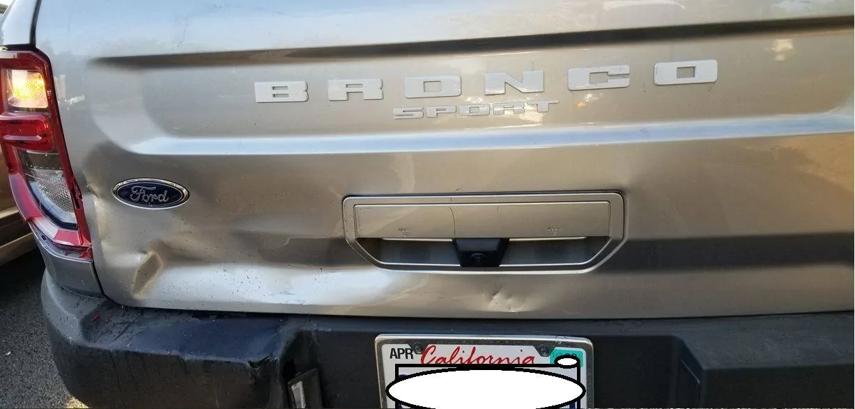 Ford Bronco Sport Rear Ended BS big bend BS back 1