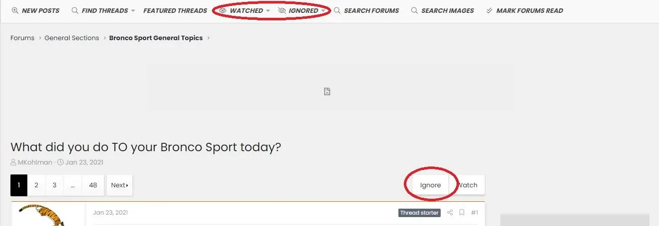 Ford Bronco Sport First wash Ignor