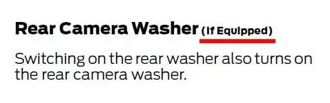 Ford Bronco Sport Rear camera shield or protector available aftermarket? CameraWasher