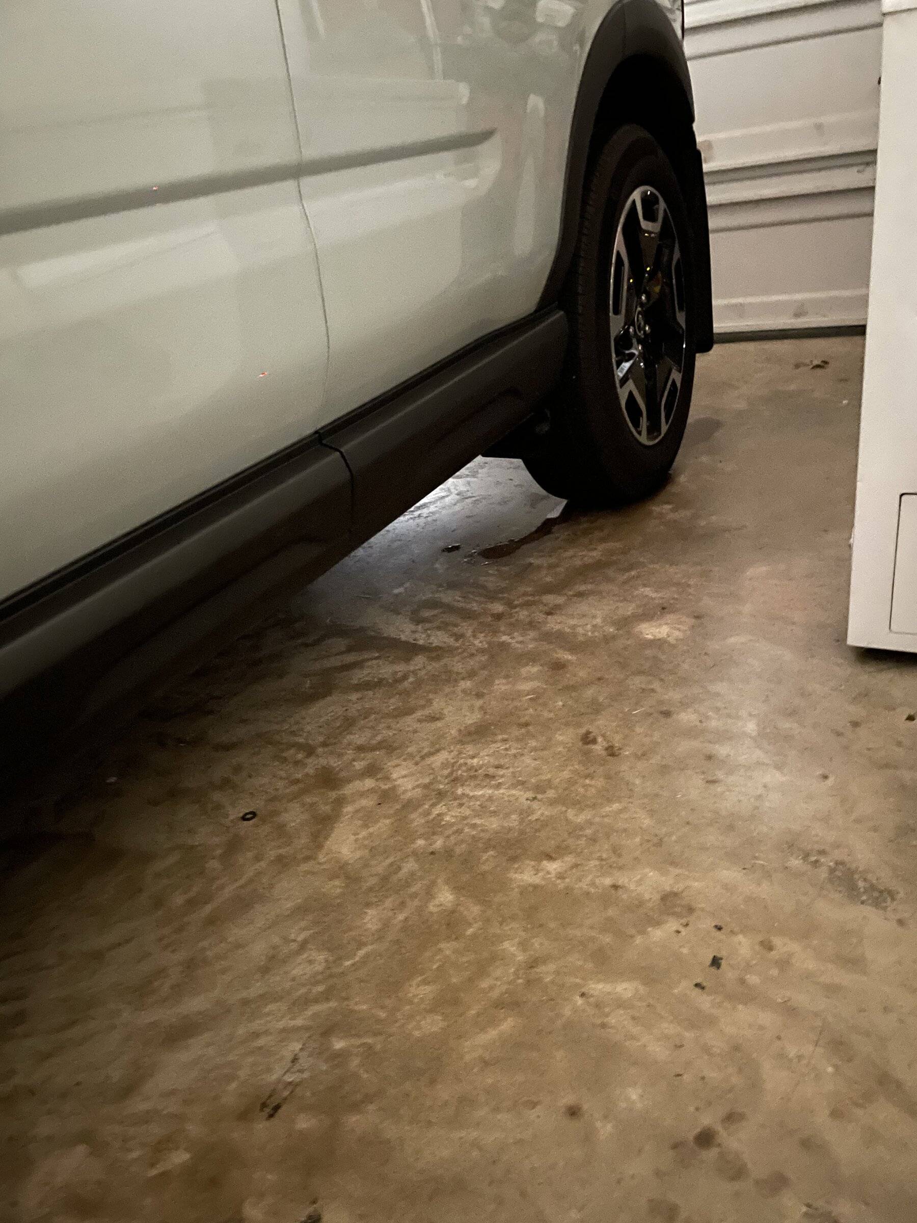 Ford Bronco Sport Side swiped by a barrel! B190402A-C9BD-4DC3-9B97-0E8FC15D71BF