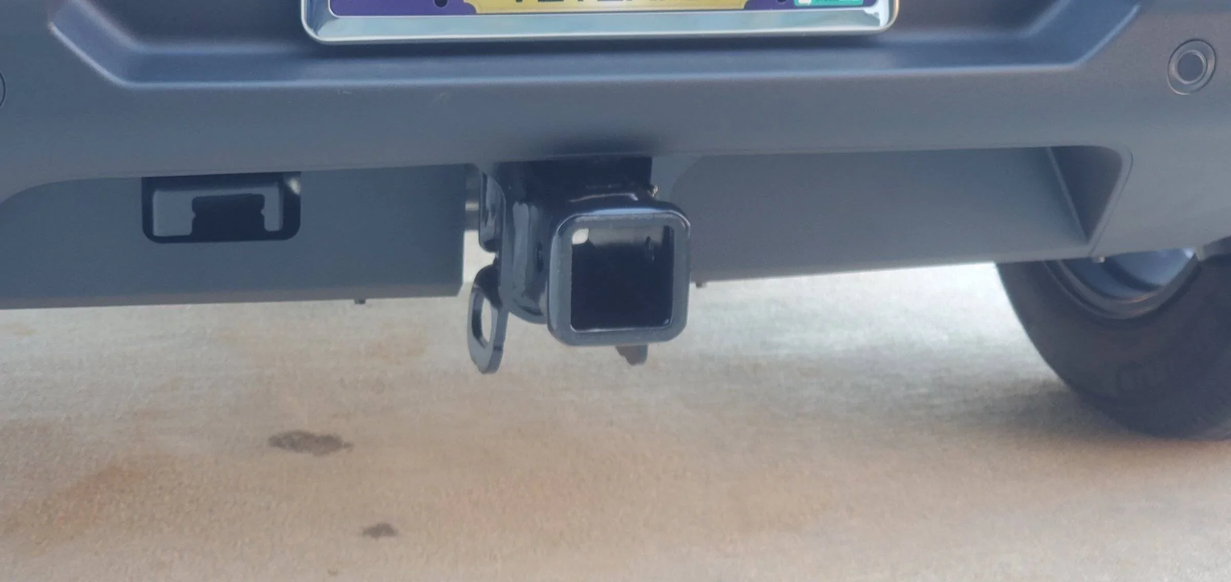 Ford Bronco Sport Factory Bumper With OEM Trailer Hitch Cuts 20220110_165913