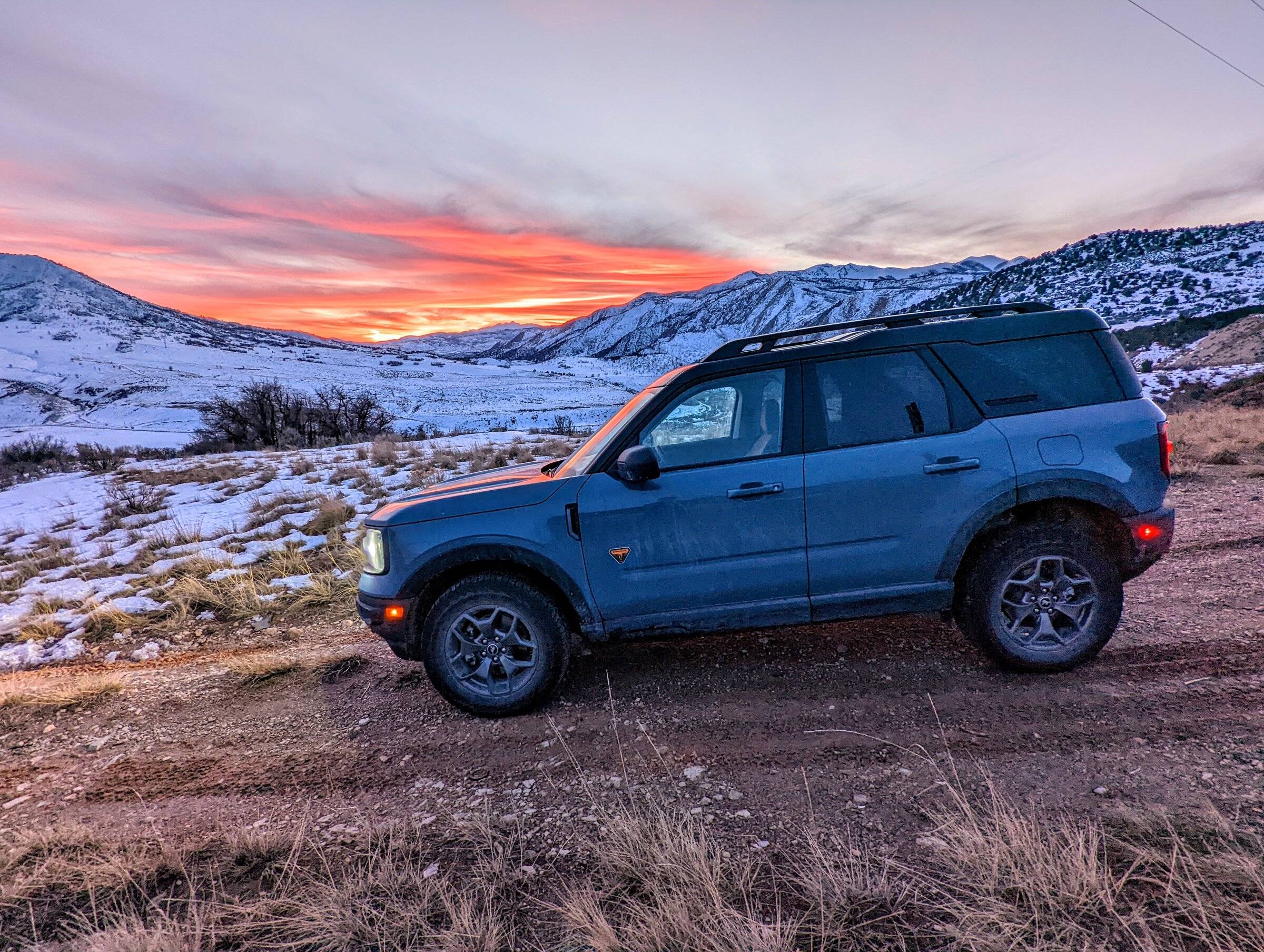 Ford Bronco Sport My 2022 Badlands camping trip and photo journal PXL_20220112_003356217~2