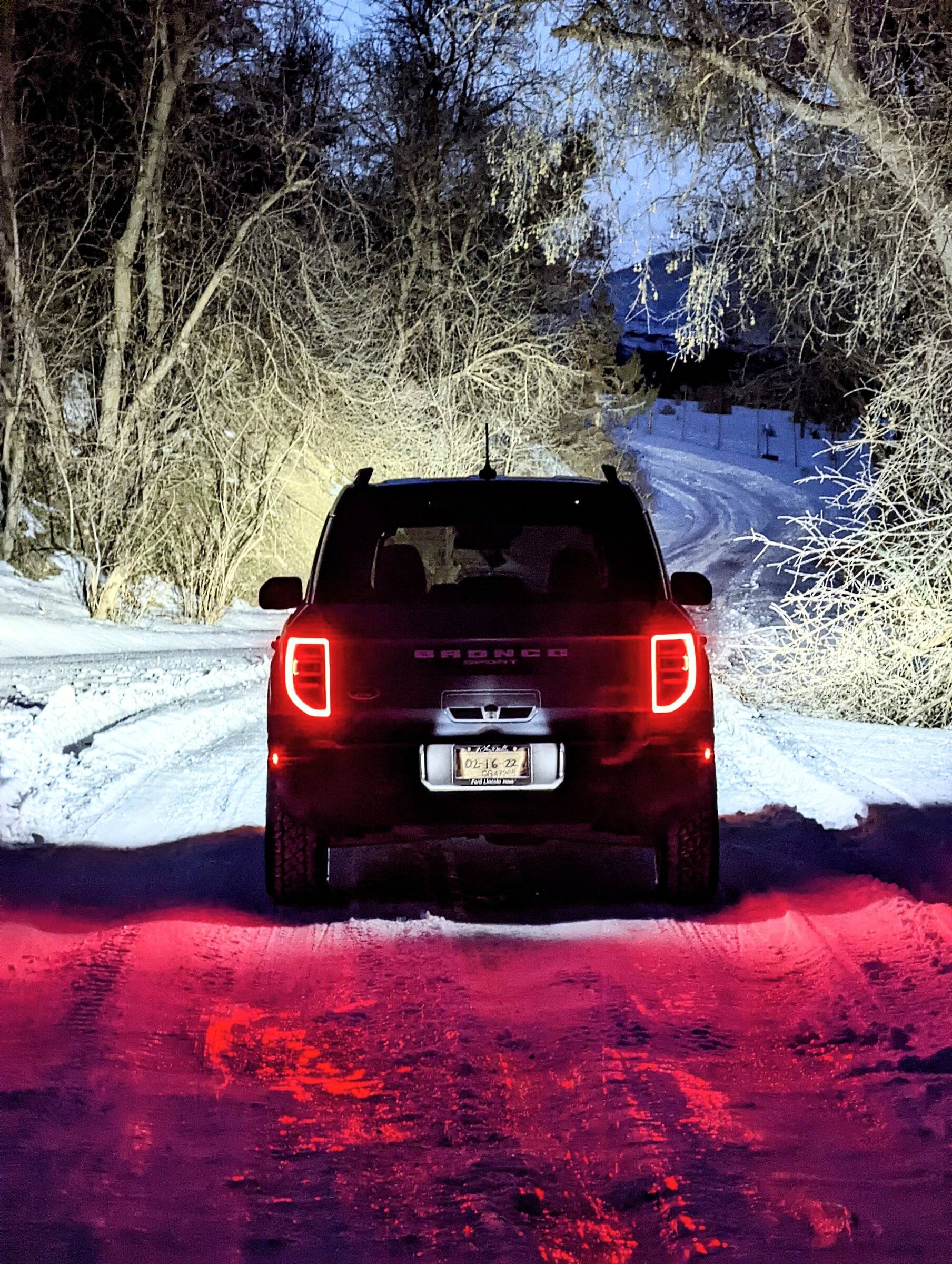 Ford Bronco Sport My 2022 Badlands camping trip and photo journal PXL_20220112_005746882~2