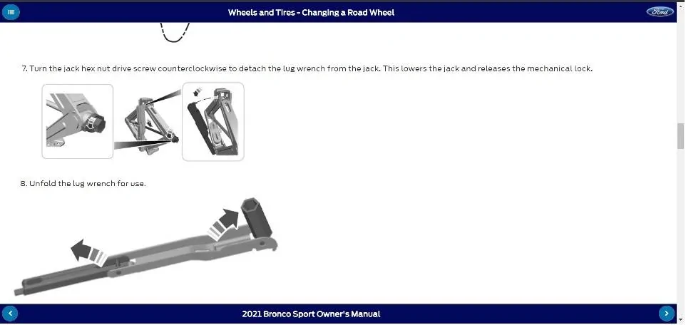 Ford Bronco Sport Spare tire Jack accessories missing? lug wrench