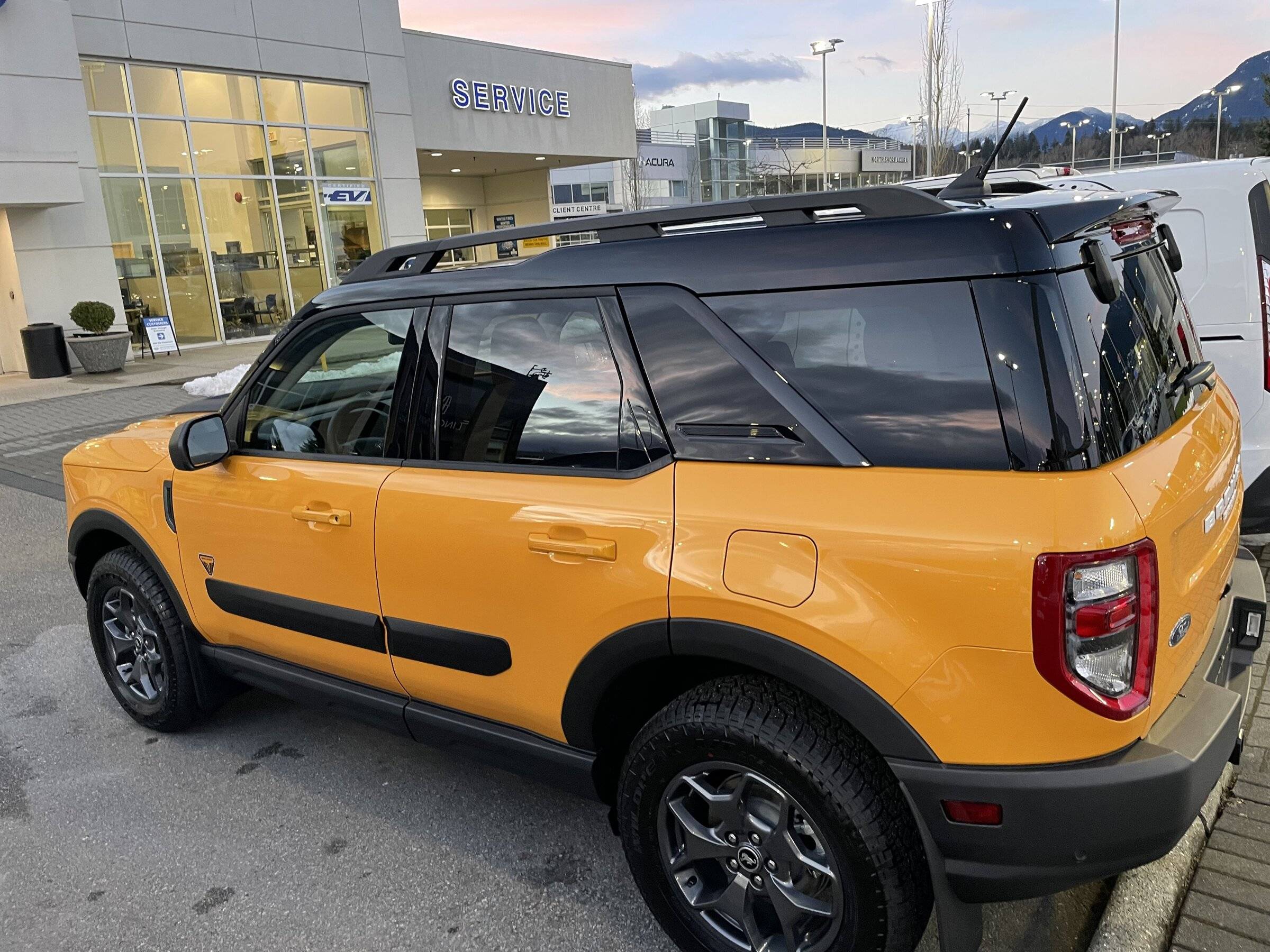 Ford Bronco Sport Lovin my Badlands! Definitely would recommend the Air Design door moldings, hood scoop, and roof spoiler. 724082A0-E2A9-4837-9811-C8B88161D4E3