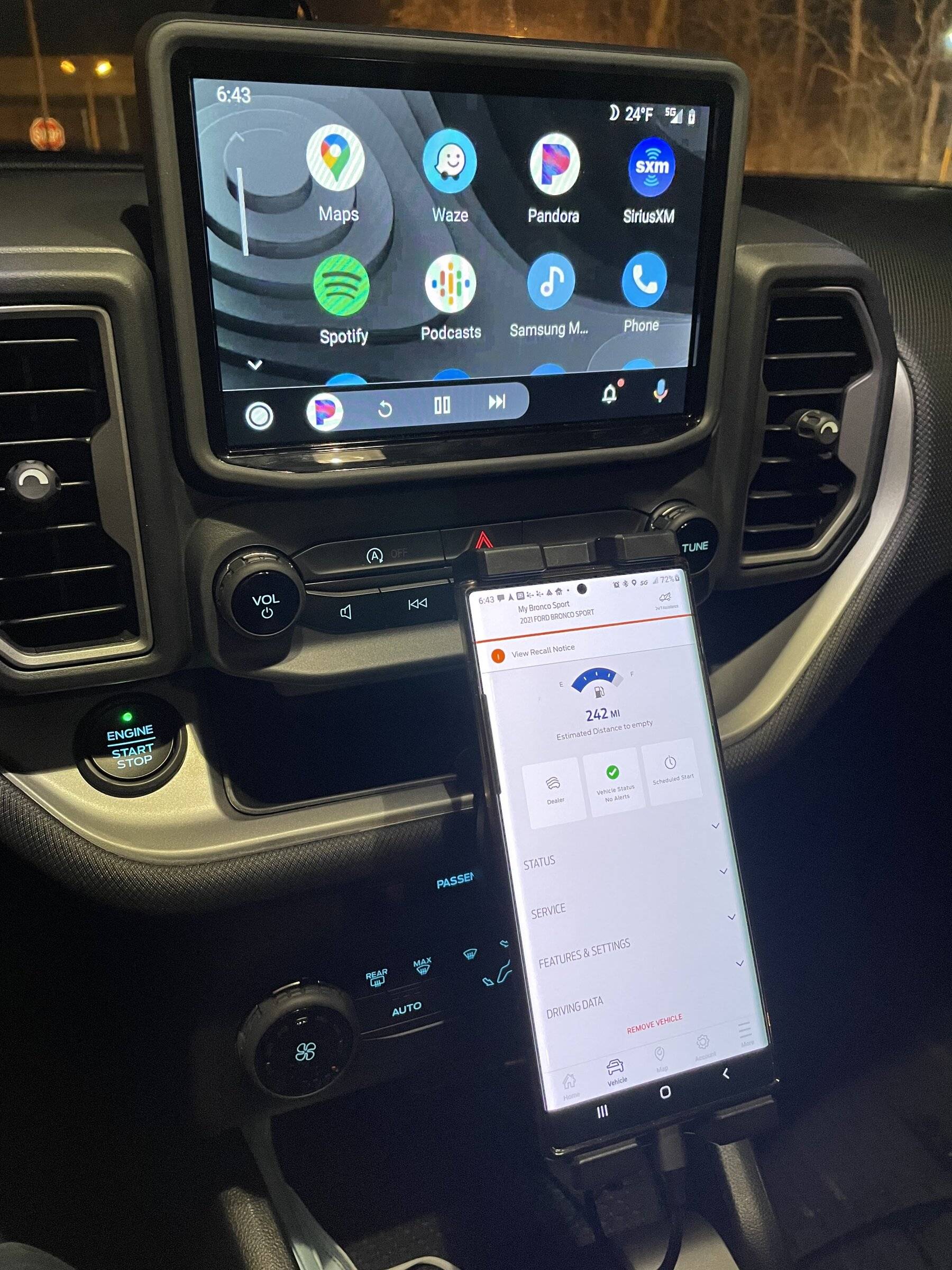 Ford Bronco Sport Solid Versatile Phone & Tablet Holder 1641686864709