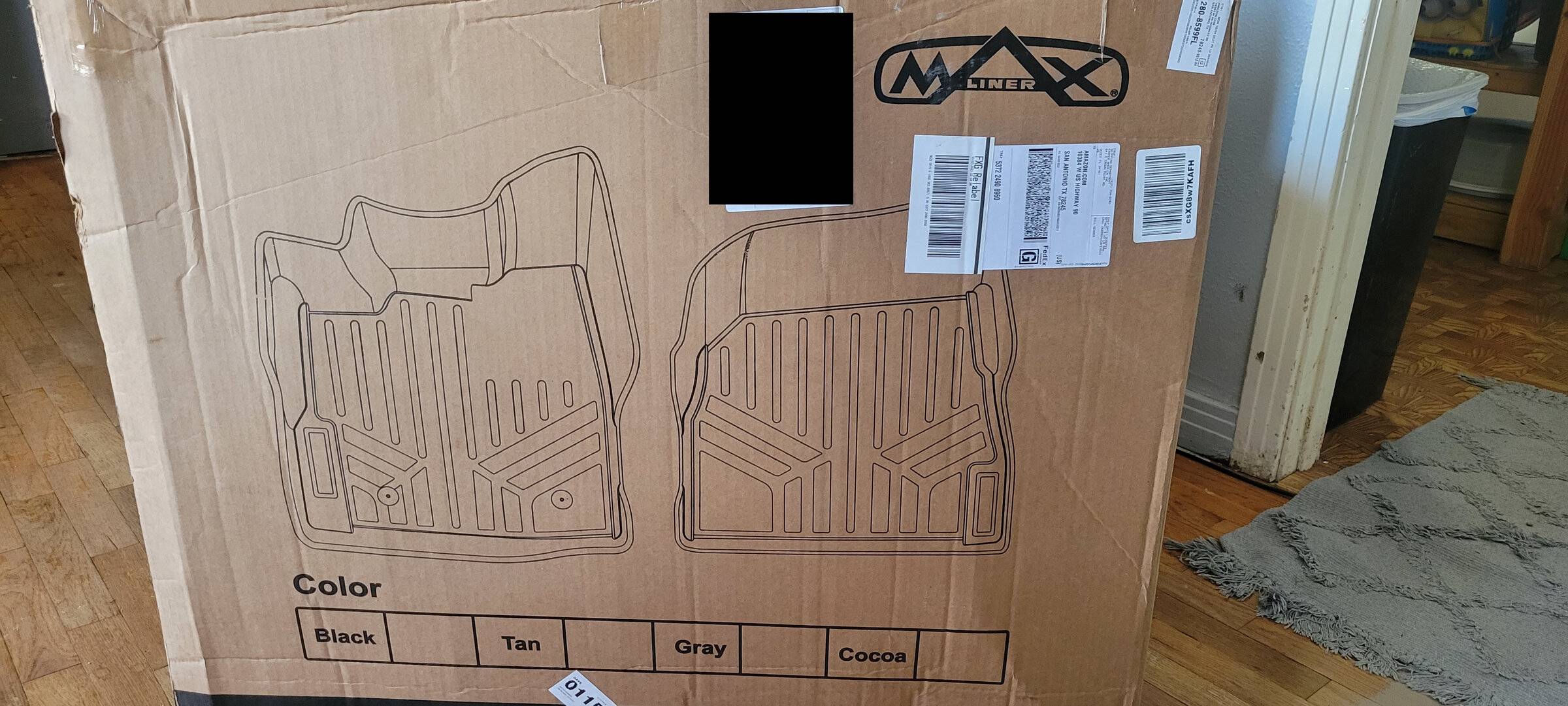 Ford Bronco Sport Smart Liner Floor Mats (SOLD) 20220116_114923