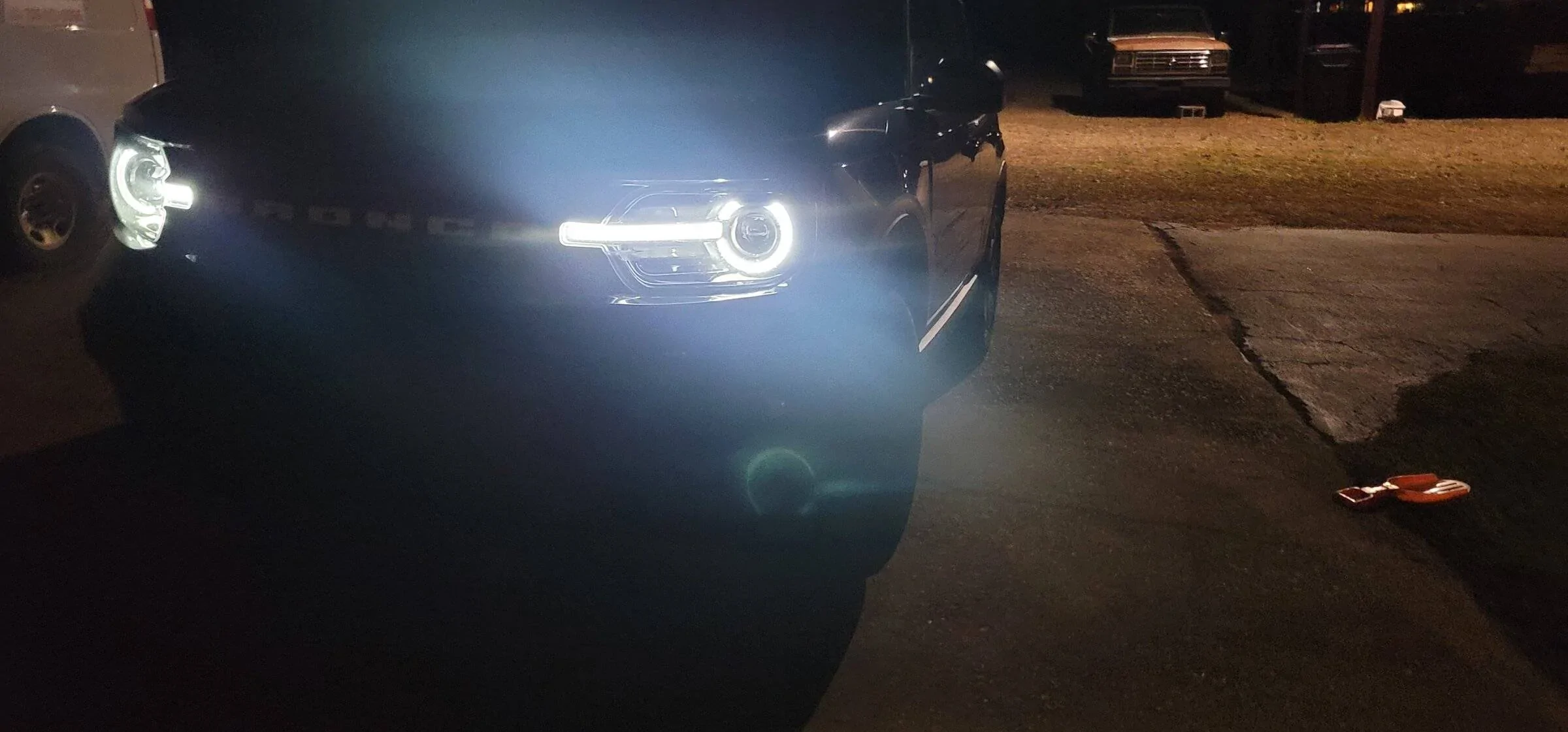 Ford Bronco Sport Part of headlight staying on 20220126_203906