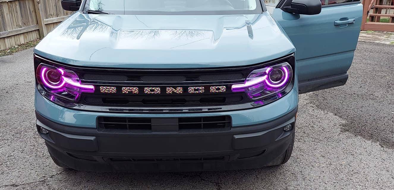 Ford Bronco Sport Oracle Colorshift Headlights Installed with pics 8BAFB357-75BB-4821-A45B-42598FE90346