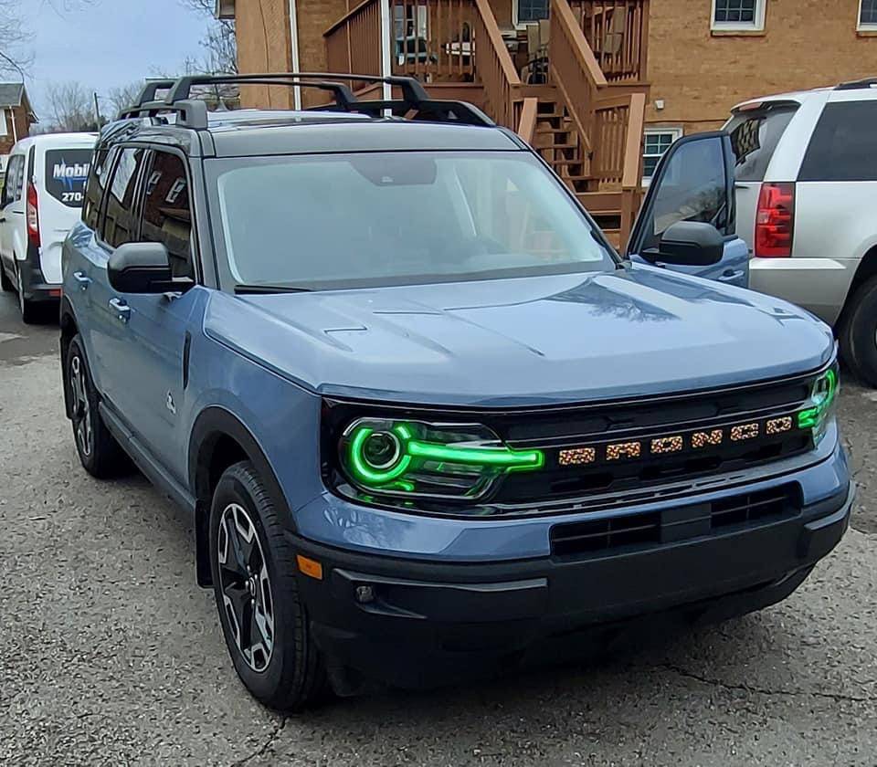 Ford Bronco Sport Oracle Colorshift Headlights Installed with pics 54C288E4-7335-45C4-B1C2-C82545CC9250