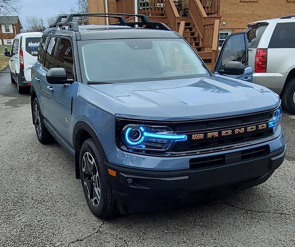 Ford Bronco Sport Oracle Colorshift Headlights Installed with pics DF387D47-2295-4EB1-B4A7-F3D621A1A65F