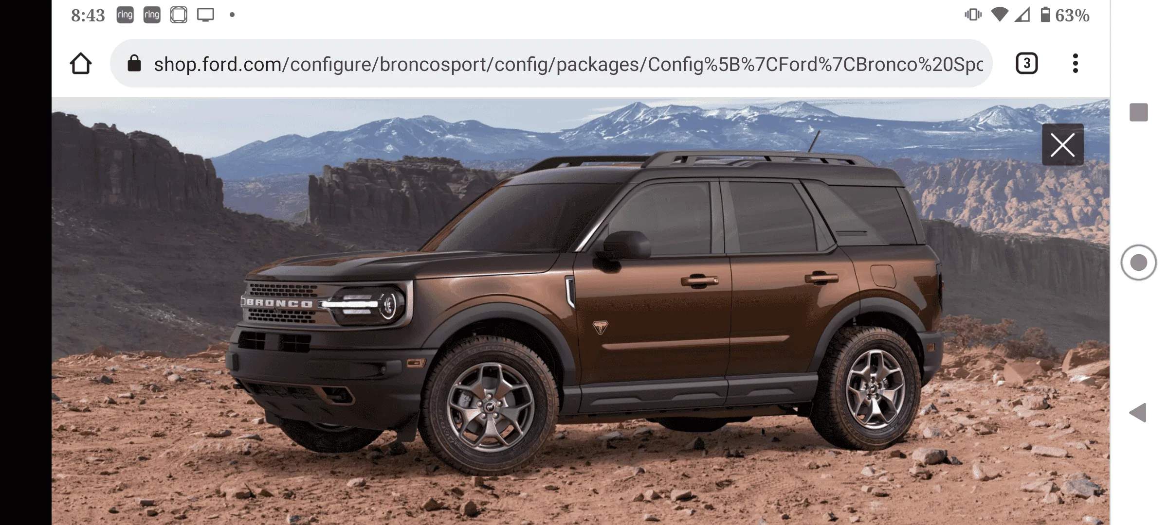 Ford Bronco Sport Official BRONZE SMOKE Bronco Sport Thread Screenshot_20220130-204308