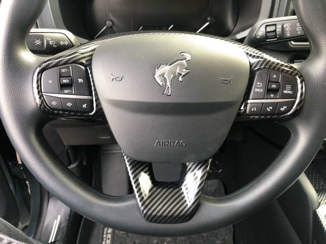 Ford Bronco Sport Carbon Fiber Accessories and aftermarket Decals Stearing Wheel