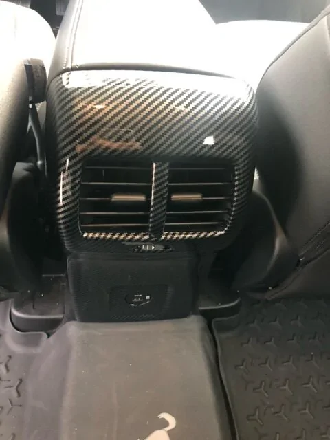 Ford Bronco Sport Carbon Fiber Accessories and aftermarket Decals Back_Heater Vents