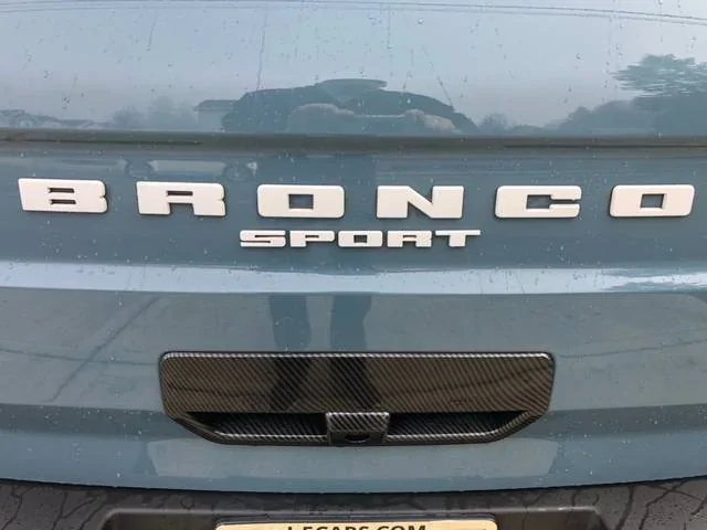 Ford Bronco Sport Carbon Fiber Accessories and aftermarket Decals Rear_Hatch
