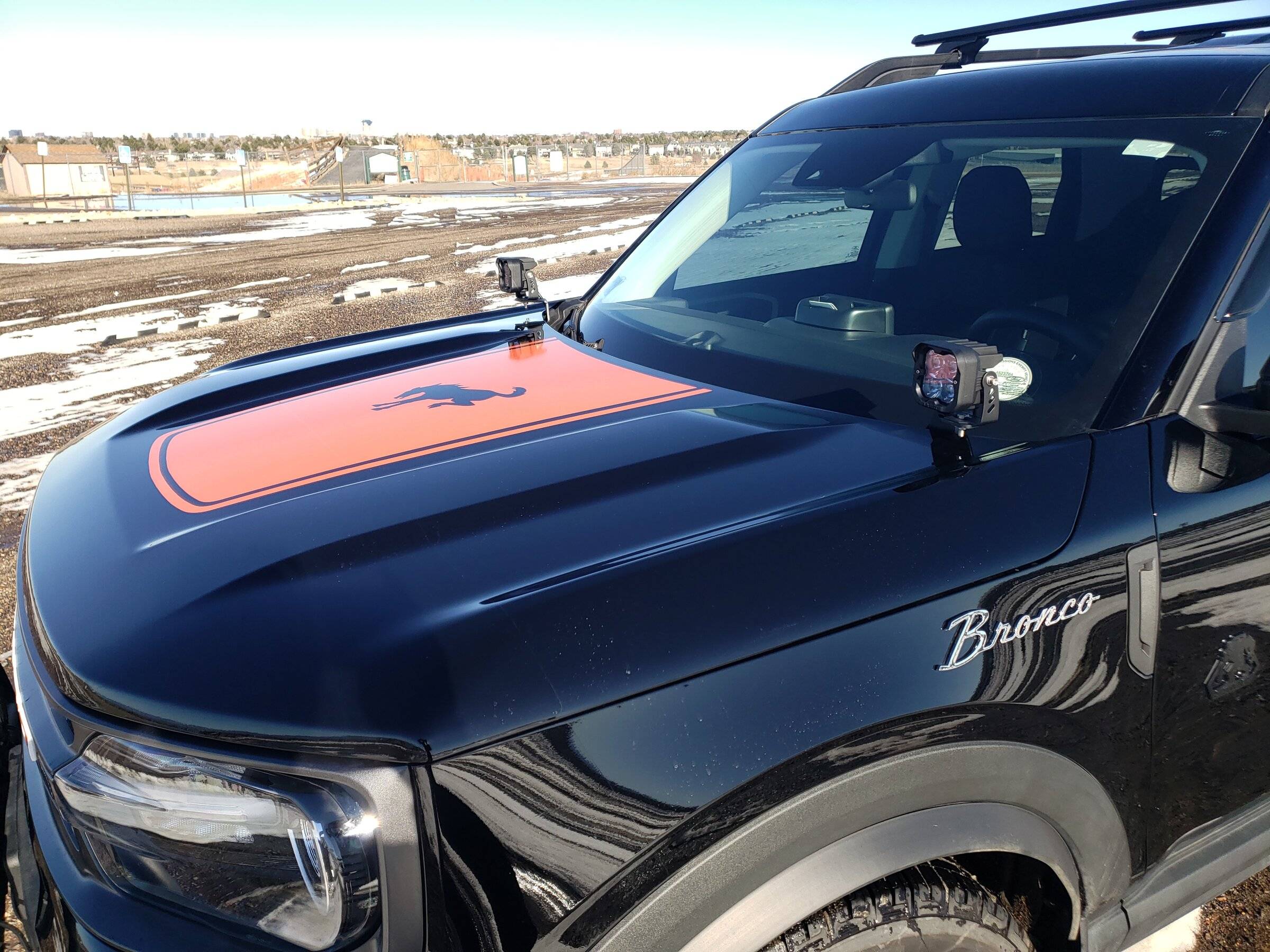 Ford Bronco Sport Ditch Lights Installed 20220207_143644