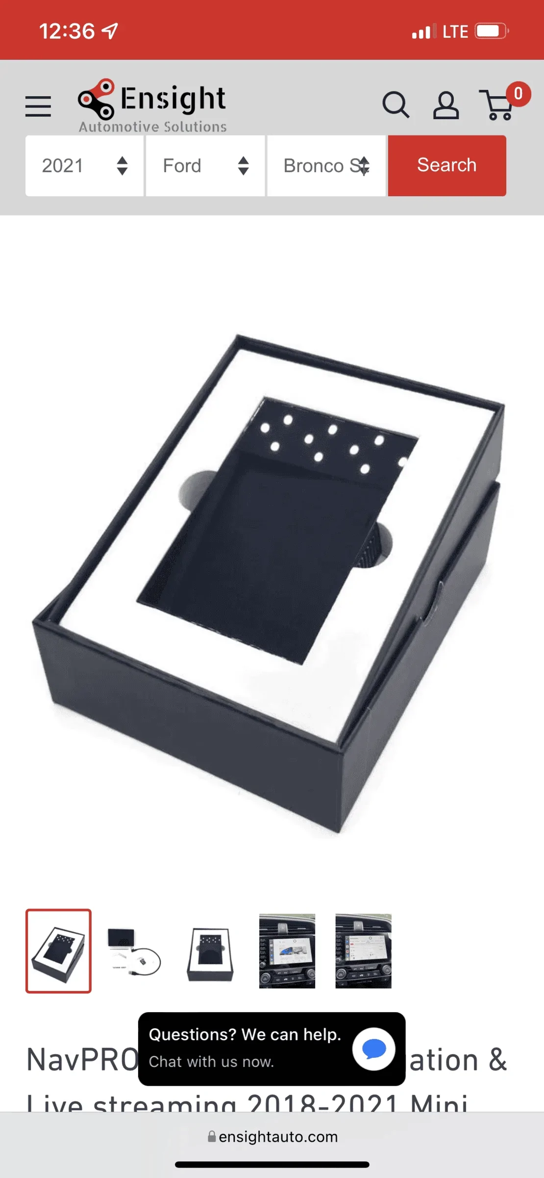 Ford Bronco Sport Wireless Carplay 35B709BC-B69A-428E-B567-79BA67CA7C2C