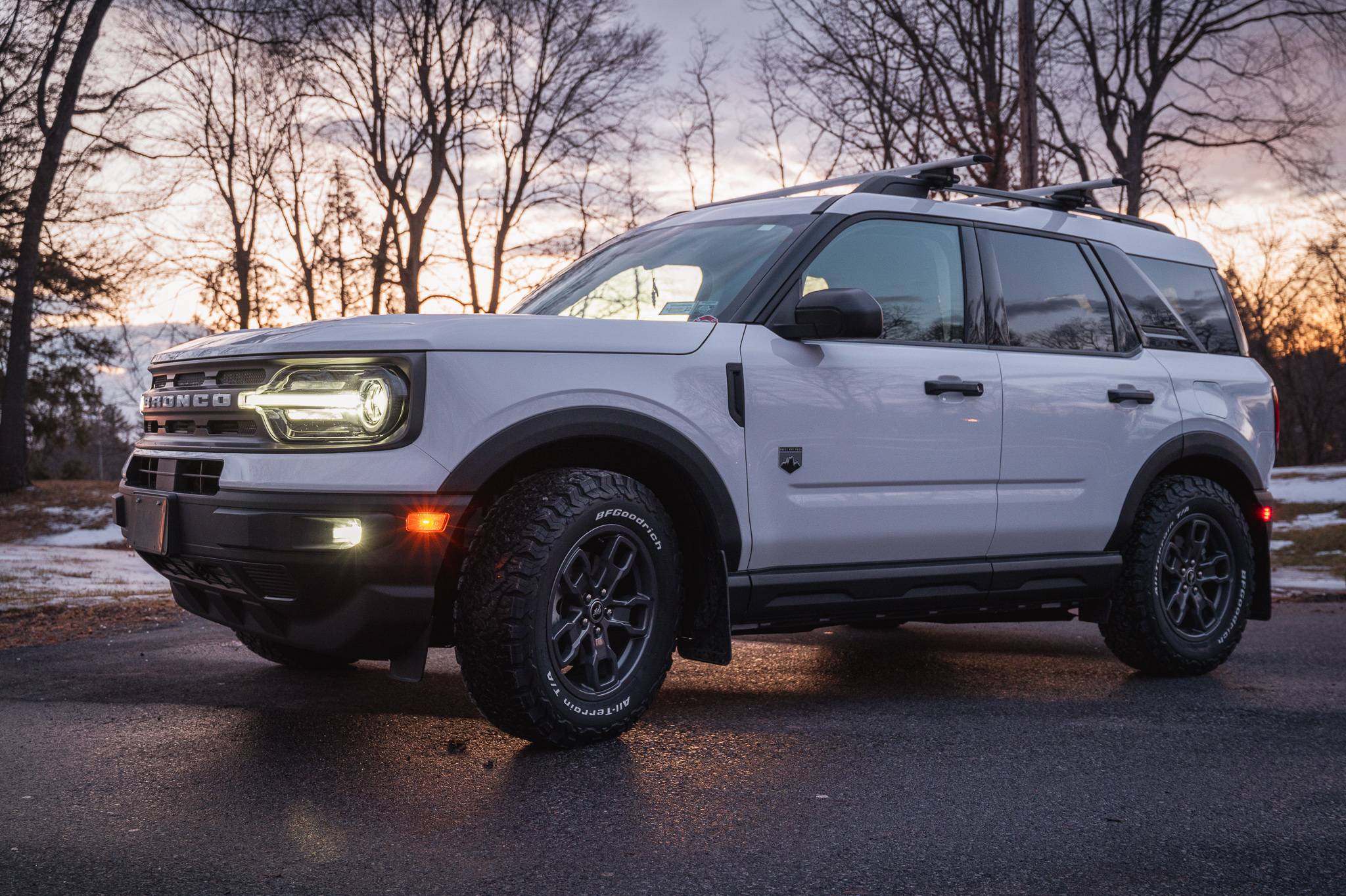 Ford Bronco Sport Big Bend stock height with BFGoodrich 245/65/17. The beginnings of making this into what I want. 4CB0B340-14A5-460C-A557-15D7D8930C2B