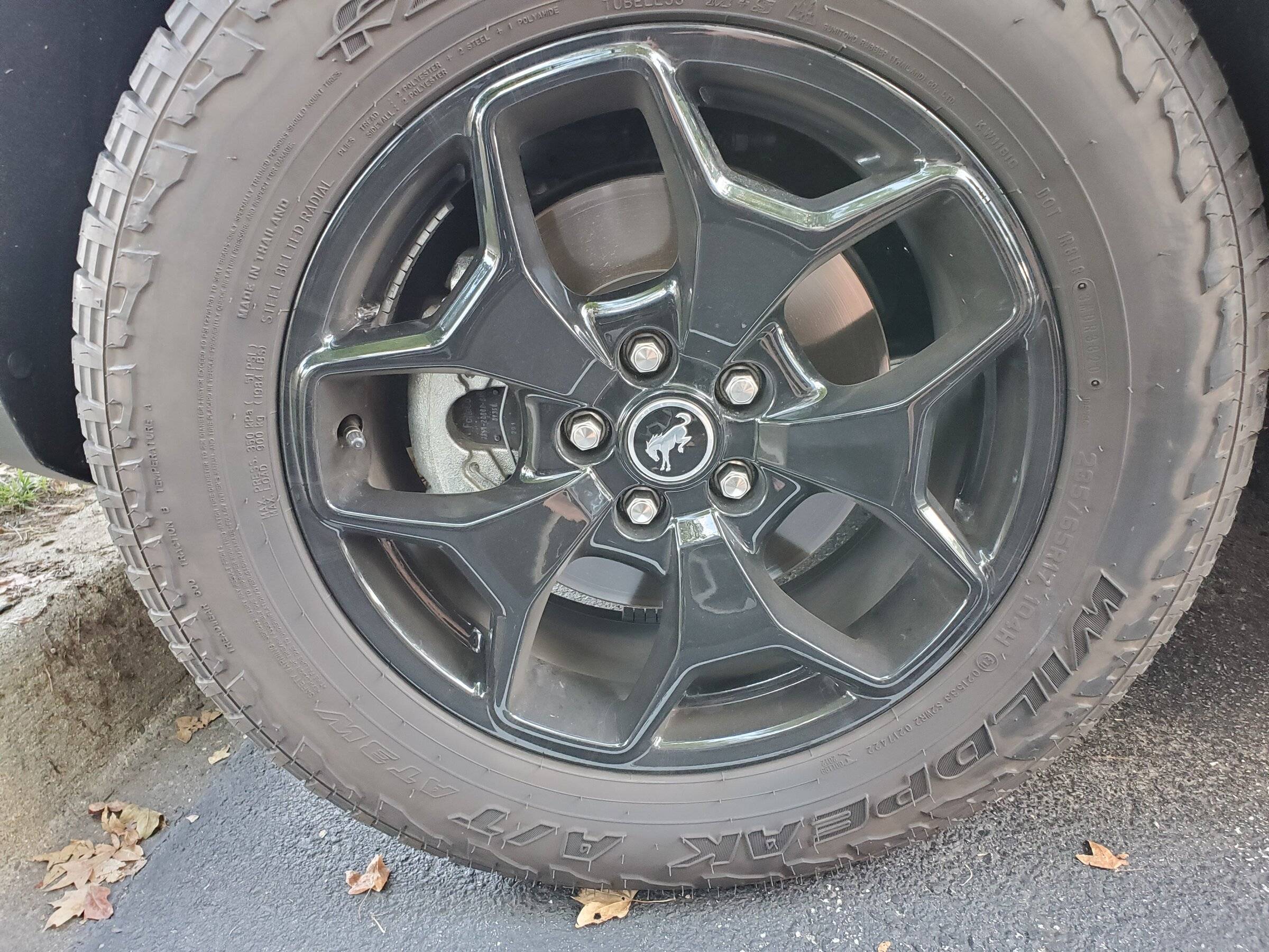 Ford Bronco Sport Full-size Spare Tire Doesn't Match Other Four? 20210828_173715