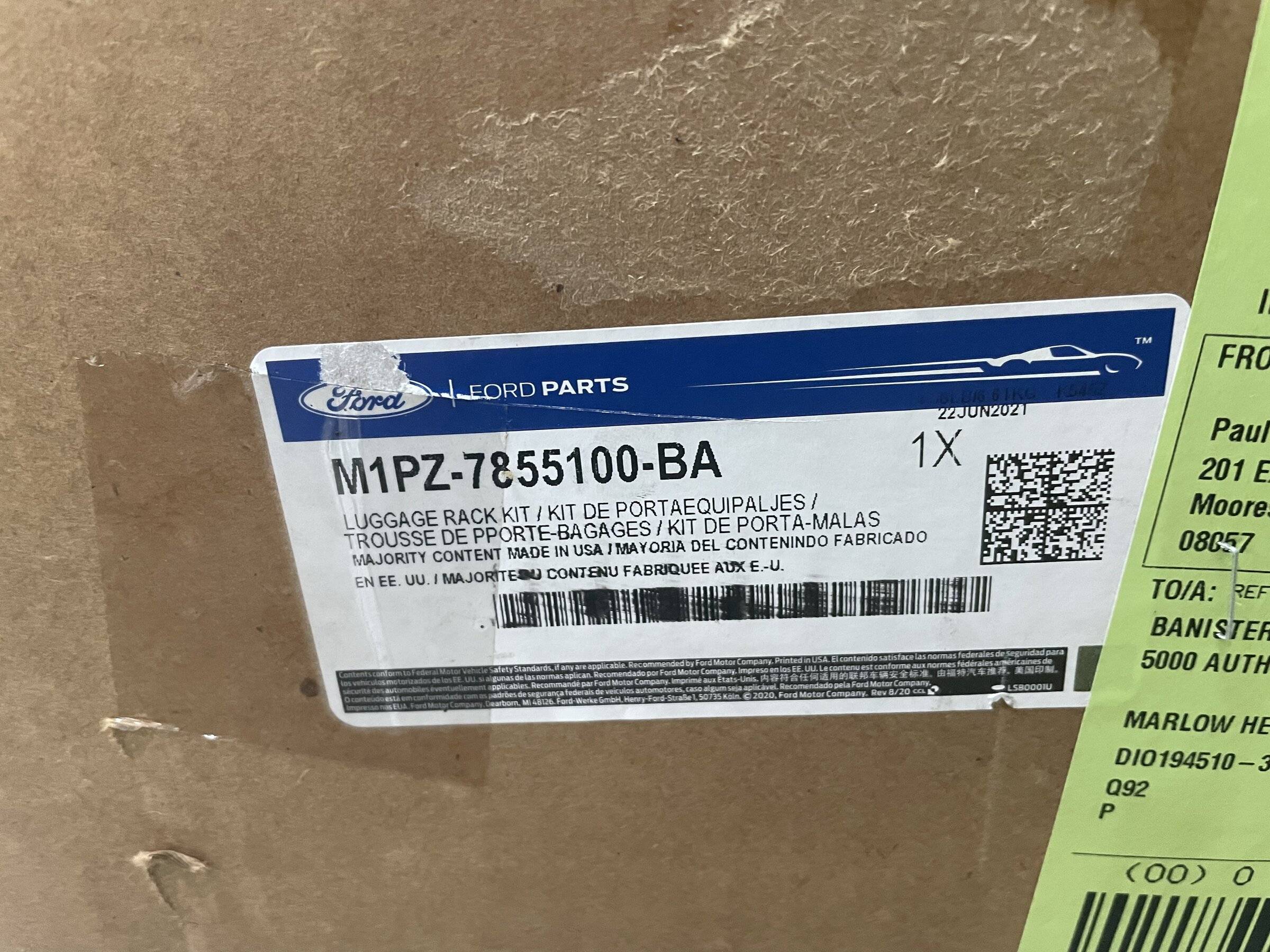 Ford Bronco Sport FS- Badlands and 1st Edition Roof Cross Bar Set B9ECCFC4-8A0C-4B78-A050-2476D188C02C