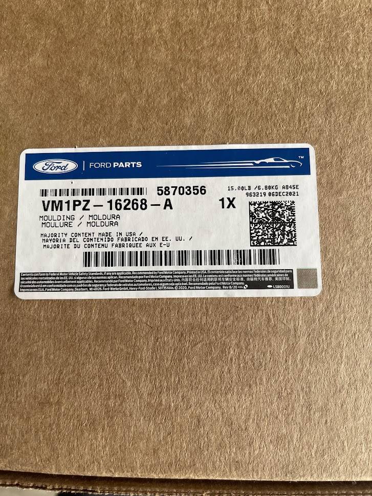 Ford Bronco Sport F/S Fender Flare Kit 1 New In Box flare 1