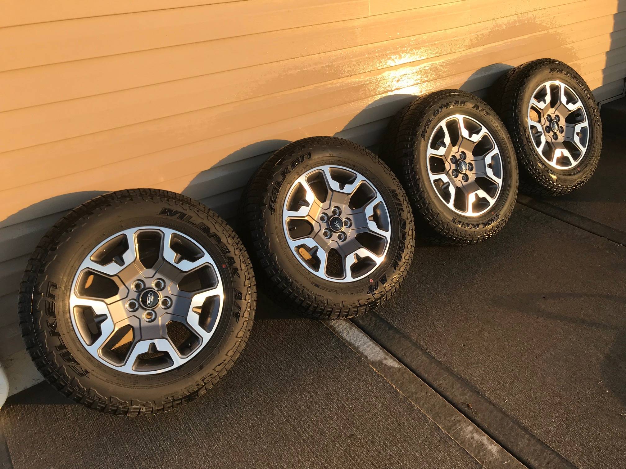 Ford Bronco Sport SOLD - OEM 17" Maverick Alloy wheels w/ 235/65 Falken Wildpeak AT3W Tires & TPMS IMG_7326