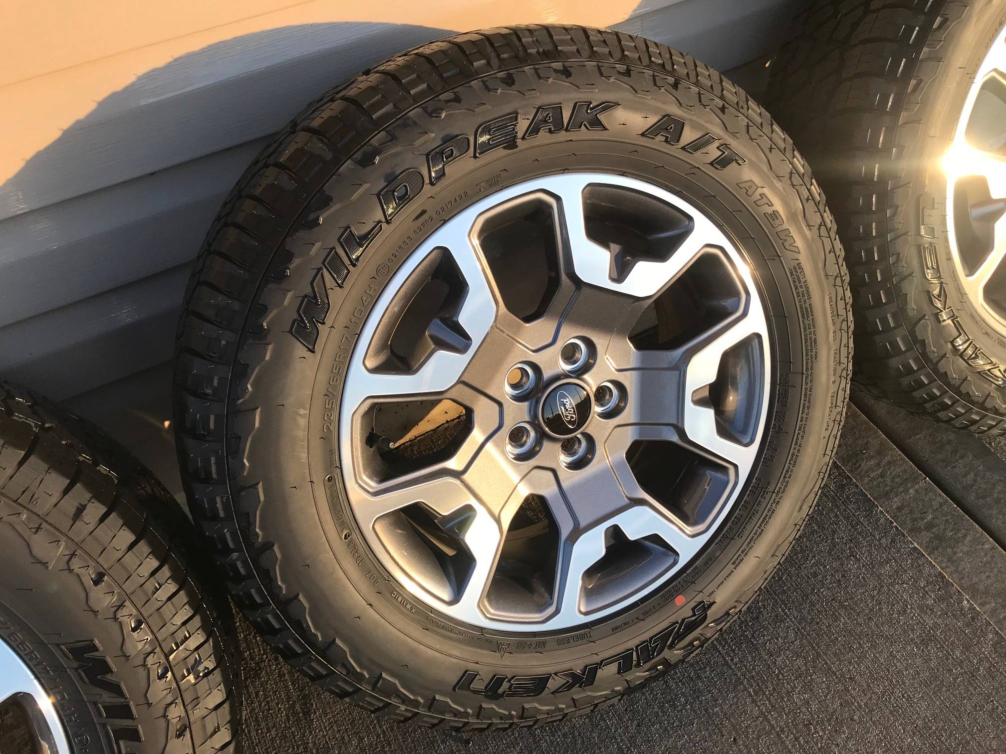Ford Bronco Sport SOLD - OEM 17" Maverick Alloy wheels w/ 235/65 Falken Wildpeak AT3W Tires & TPMS IMG_7329
