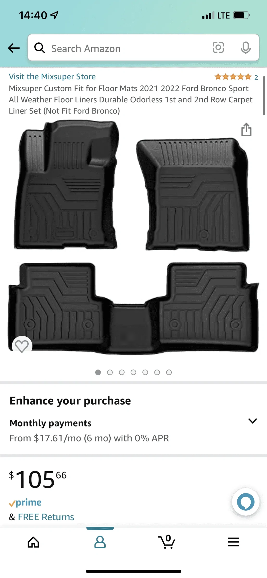Ford Bronco Sport Best Floor Mats? 702938D8-9B85-4633-B222-C69631F8B46E
