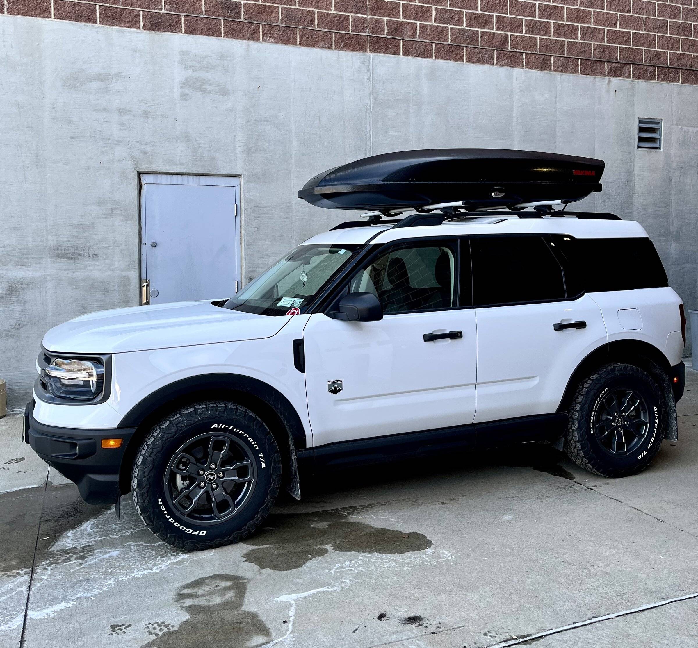 Ford Bronco Sport Big Bend stock height with BFGoodrich 245/65/17. The beginnings of making this into what I want. 28CA12BA-7BD9-4E16-9A55-CC30CEF20020