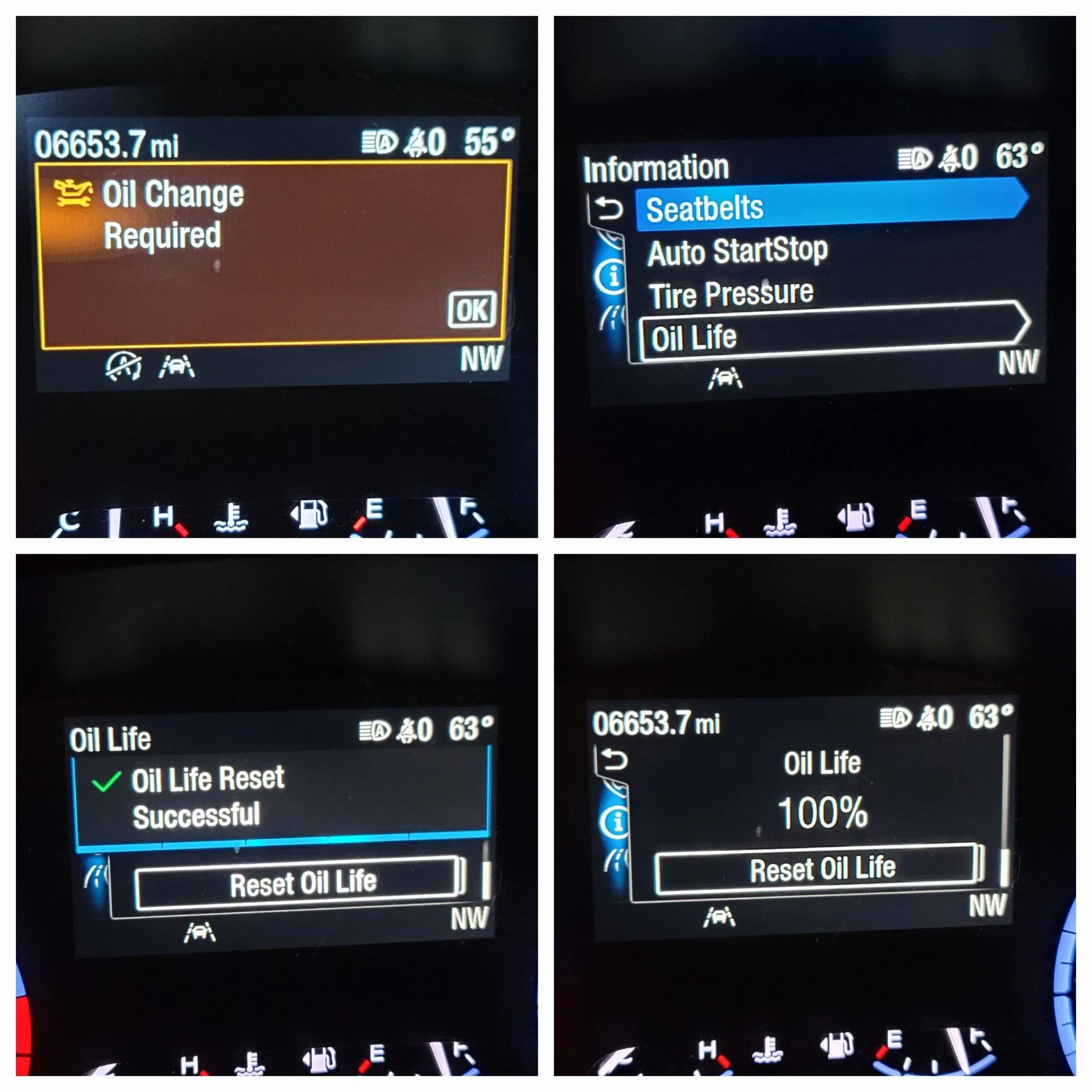 Ford Bronco Sport My Ford Service Grade was F 20220221_210930