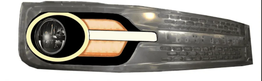 Ford Bronco Sport Here's the Baby Bronco's Front Grille & Headlights Leaked! 1579543382326