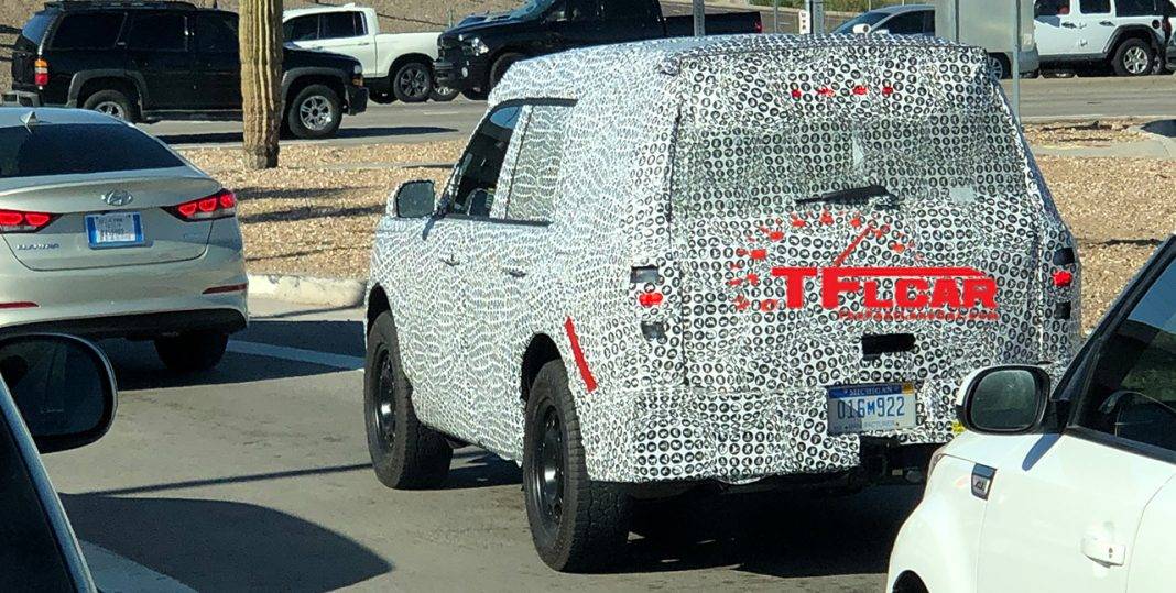 Ford Bronco Sport New Maverick spy pics in Arizona baby-bronco-2-1068x539