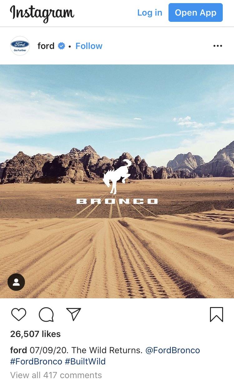 Ford Bronco Sport FORD BRONCO SPORT TO BE REVEALED JULY 13th (Formally July 9th) 16075DE2-543B-4C42-8595-2F4A26637AA0