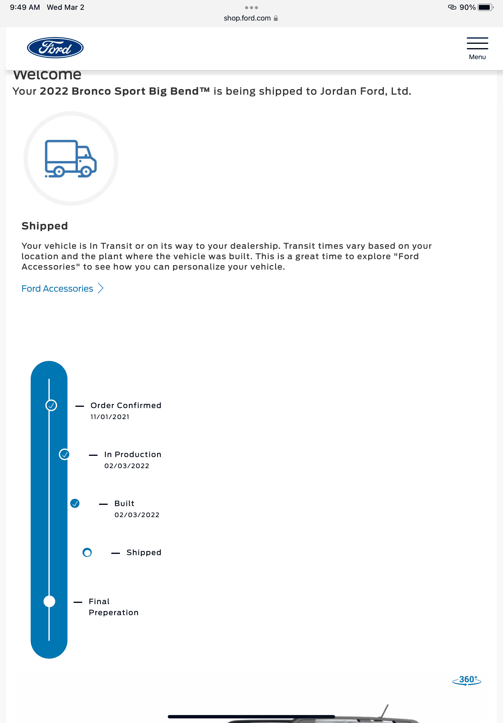 Ford Bronco Sport Anyone Else’s BS Stuck at the Factory? 3C706EF7-1C33-4518-AF87-D189CB7B3A51