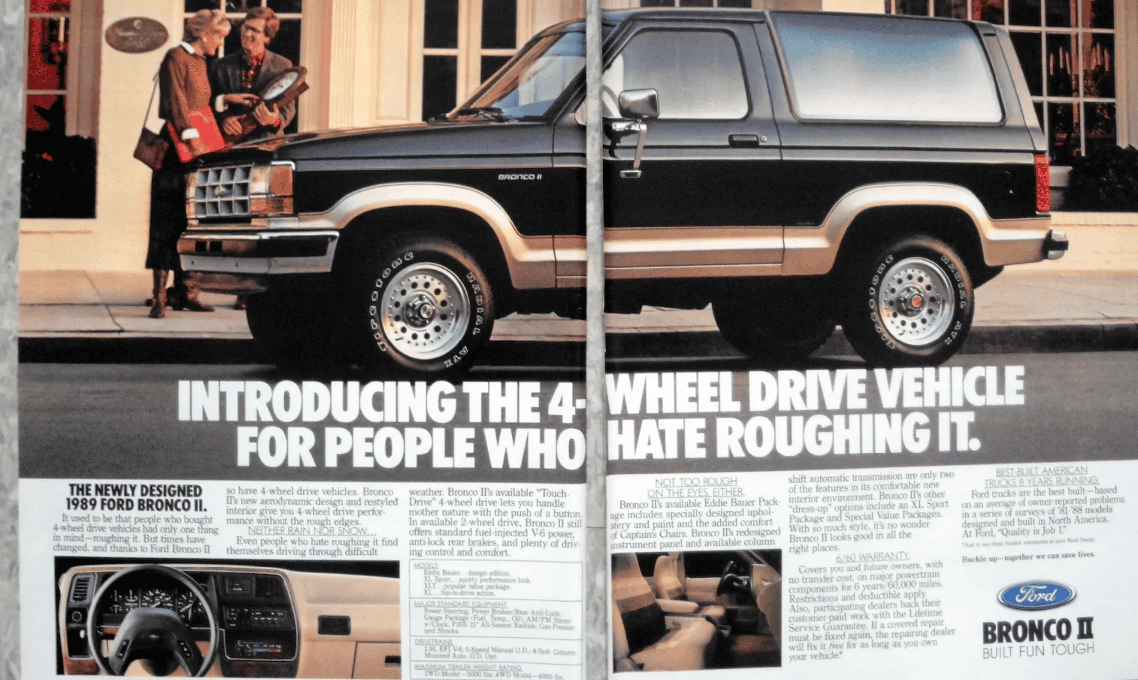 Ford Bronco Sport My Second Time Around.. 1989_BroncoII_Ad